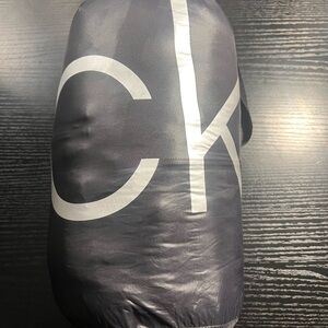Calvin Klein Black packable premium down Puffer Jacket NEW WITHOUT TAGS